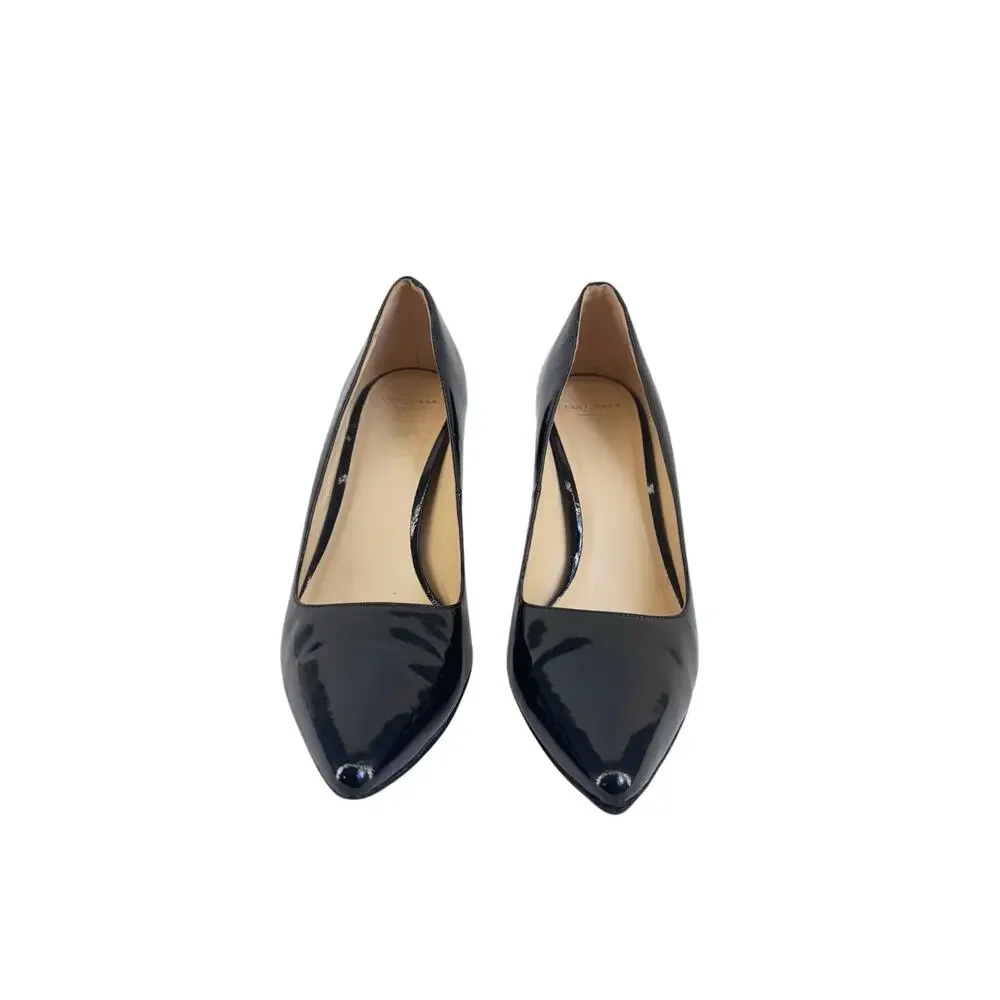 Cole Haan Grand.OS Black Patent Leather Pumps Pointed Toe Heels Women’s 9.5B